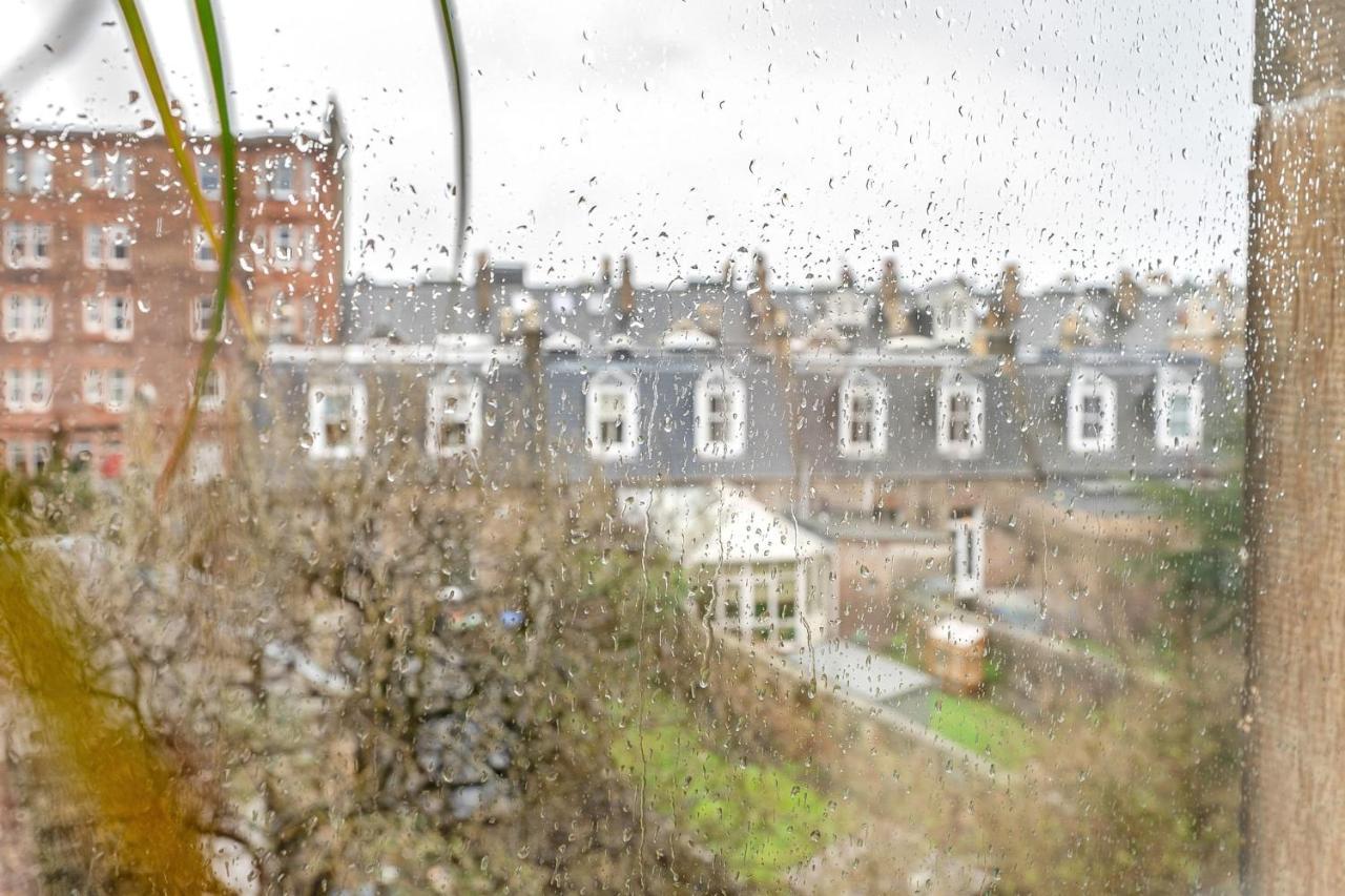 Bright And Quiet Edinburgh Home Exterior foto
